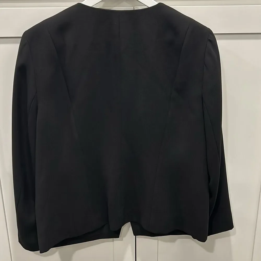 J. Crew 365 Collarless Blazer